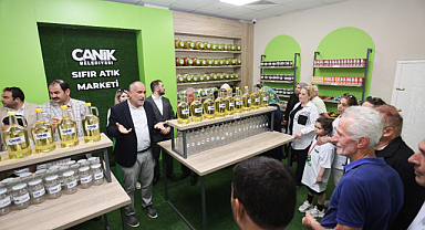 Canik'teki Bu Markette Para Geçmiyor! Aile Ekonomisine Dev Katkı...