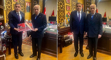 MHP Samsun İl Başkanı Burhan Mucur, Genel Başkan Devlet Bahçeli'yi Ziyaret!