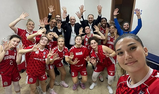 Zorlu Koleji Samsun Basketbol TKBL'de Durdurulamıyor! Turgutlu Deplasmanında 9'da 9!