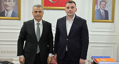 Başkan İhsan Kurnaz, Başkan Harun Kalıntaş’ı Ağırladı!