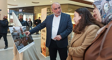 Canik Belediyesi Filistin'deki Zulmü Fotoğraf Kareleriyle Aktardı!