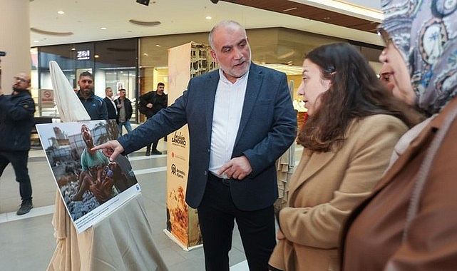 Canik Belediyesi Filistin'deki Zulmü Fotoğraf Kareleriyle Aktardı!