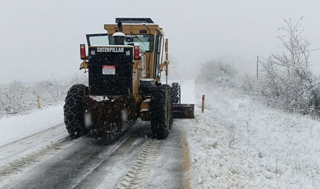 Canik Belediyesi'nden Karla Etkin Mücadele!