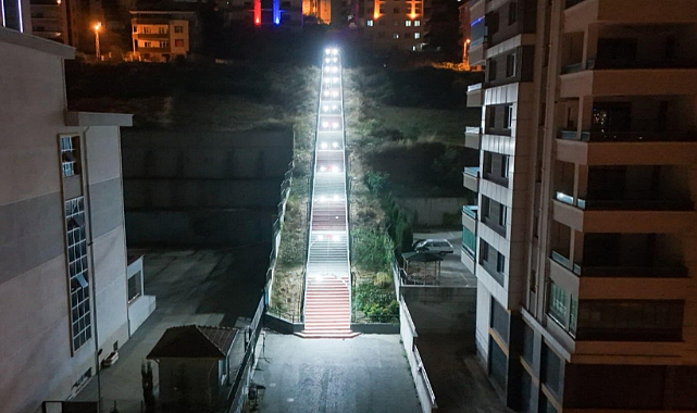 Canik Sokakları Tasarruflu Aydınlatma Sistemleriyle Aydınlık ve Güvenli!