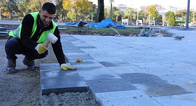 Samsun’da İstiklal Meydanı Ve Kurtuluş Yolundaki Çalışmalar Devam Ediyor!