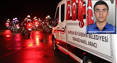 Samsun Şehidini Karşıladı! Defin Programı Belli Oldu! 