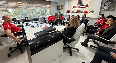 Samsunspor Bocce Takımından Feyzullah Dereci’ye Ziyaret!