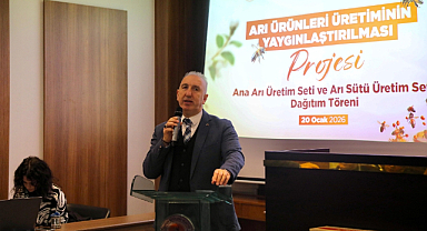 Büyükşehir’den Arı Yetiştiricilerine Üretim Seti Desteği!