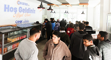 Can Sofrası'nda Şehit Yakınları ve Gazilere Yüzde 30 İndirim!