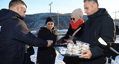 Canik Belediyesi'nden Gönülleri Isıtan İkram!