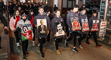 Samsun, Futbol Şehitleri İçin Yürüdü!