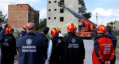 Samsun İtfaiyesi Müdahale Gücü İle Dikkat Çekiyor!