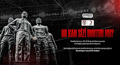Türk Kızılay’ı İle Samsunspor’dan Anlamlı Kampanya!