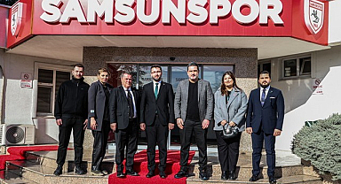 Yeşilay’dan Samsunspor’a Ziyaret!