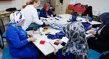 İlkadım’da Atık Malzemeler El Emeğine Dönüşüyor!