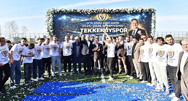 Namağlup Tekkeköyspor Şampiyonluğunu Kutladı!