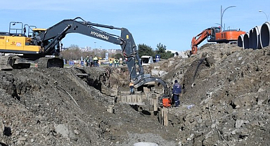 Samsun'da Şehir Merkezinin Ana Damarına Dev Müdahale!