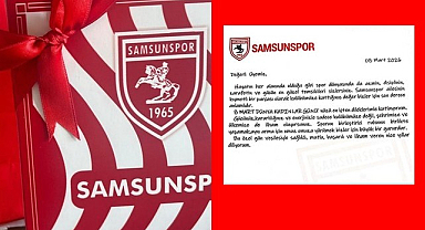 Samsunspor’dan Kadın Üyelere Özel Mesaj!