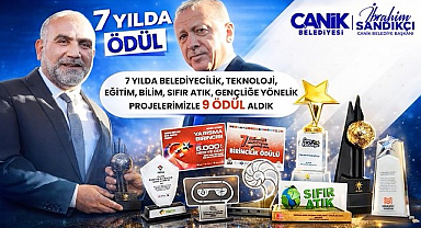 Canik Belediyesi’ne 9 Ayrı Ödül!