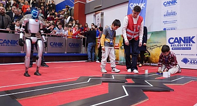 Canik'te Nefesleri Kesen Yarışma!