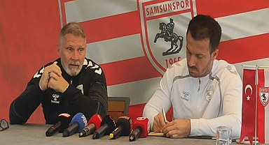 Samsunspor Teknik Direktörü Fink, Konyaspor Maçı Öncesi Soruları Cevapladı! VİDEOLU