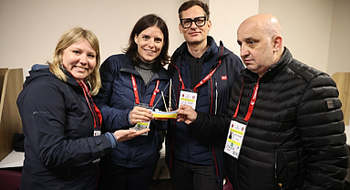 TSYD Samsun Şube Başkanı Murat Sandıkçı’dan İsviçreli Gazetecilere Anlamlı Hediye!