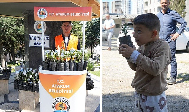 Atakum’da Anlamlı Bayram Hizmeti! Kabir Ziyaretleri Çiçeklerle Güzelleşiyor!