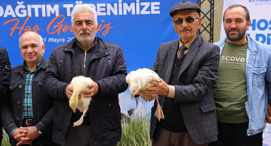 Büyükşehir’den Üreticilere Kaz Desteği!