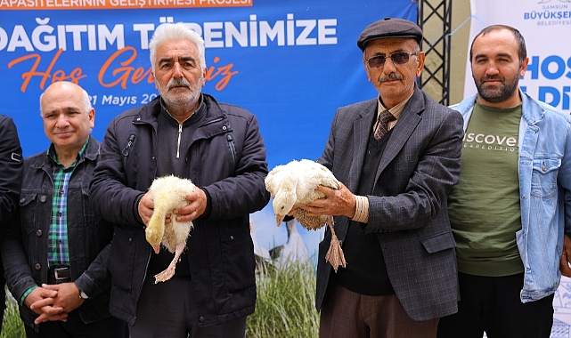 Büyükşehir’den Üreticilere Kaz Desteği!