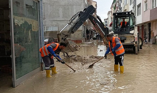 Canik Belediyesi'nden Havza'ya Yardım Eli!