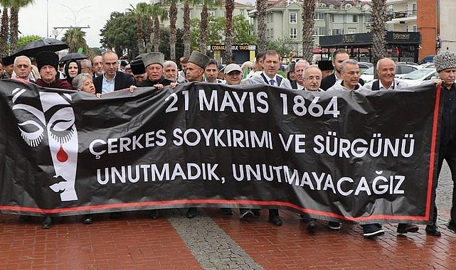 Samsun’da Çerkes Soykırımı ve Sürgünü Anıldı!