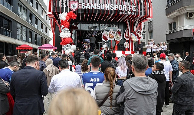Samsunspor FC Official Store Atakum’da Açıldı!