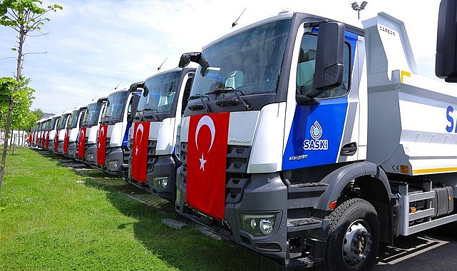 SASKİ’nin Araç Filosuna Güçlü Takviye!