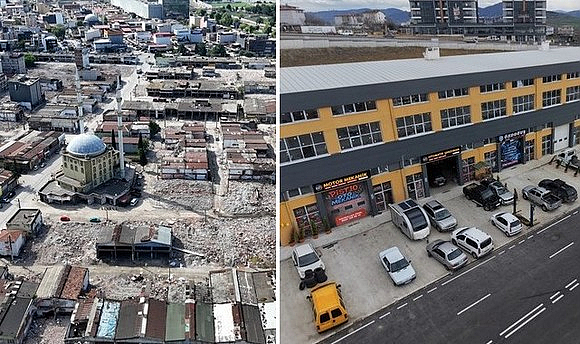 Gülsan Sanayi Sitesi’nde Yıkımlar Devam Ediyor! Toybelen’de Ticari Hareketlilik Artıyor!