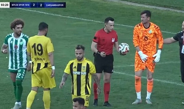 Hakem Faciası Çarşambaspor'un Hayallerini Bitirdi!