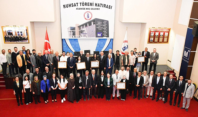 SMMMO'da Bayramlaşma ve Ruhsat Töreni Yoğun Katılımla Gerçekleştirildi!