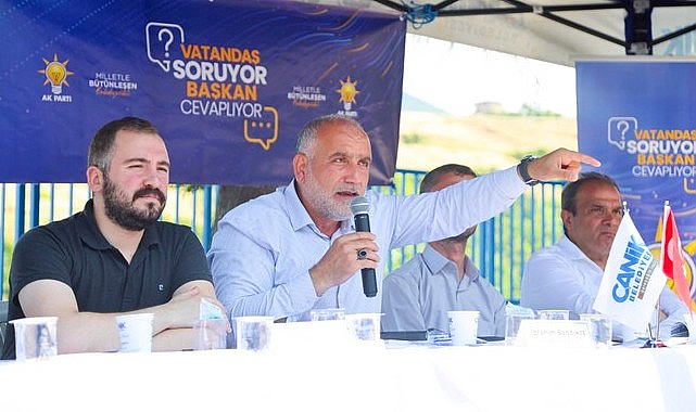 Başkan Sandıkçı Toptepe'de Vatandaşların Taleplerini Dinledi!