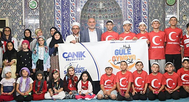Canik'te Camiye Gelen Hediyeyi Alıyor! Başvuru Süresi Uzatıldı!