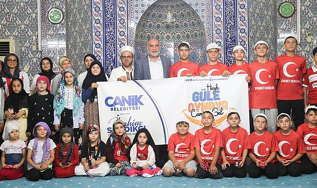 Canik'te Camiye Gelen Hediyeyi Alıyor! Başvuru Süresi Uzatıldı!