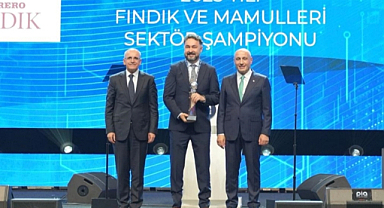 Ferrero Fındık, Fındık ve Mamulleri Sektörünün İhracat Şampiyonu Oldu!