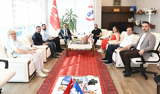 Kurum ve İş Dünyası Temsilcilerinden SMMMO'ya Ziyaret!