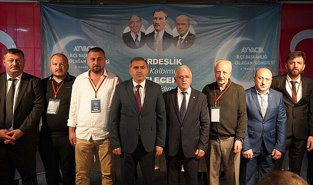 MHP Ayvacık İlçe Başkanlığı'nda Olağan Kongre Gerçekleştirildi!