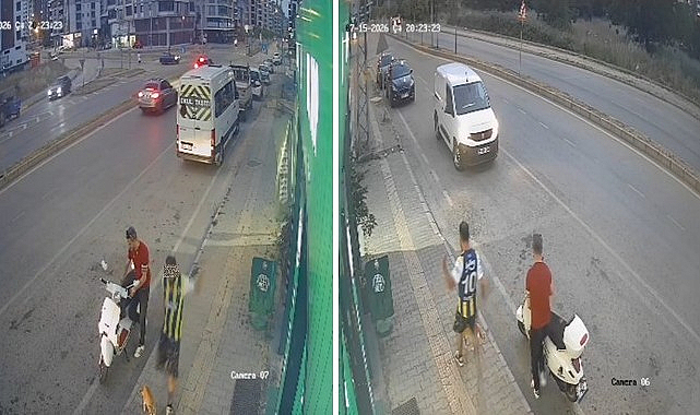 Samsun'da Sokak Ortasında Kediye Tekme Atan Vicdansız Kameralara Yakalandı!