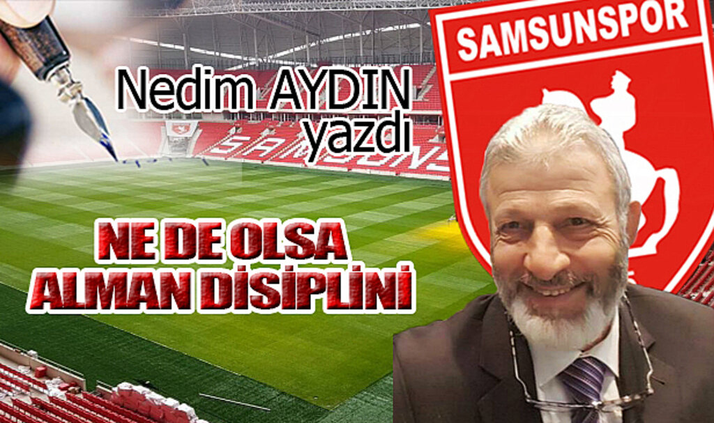NE DE OLSA ALMAN DİSİPLİNİ!..